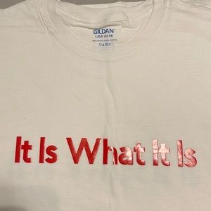 Large custom shirt